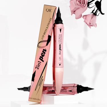 Dual-Ended 3D Eyebrow Pen
